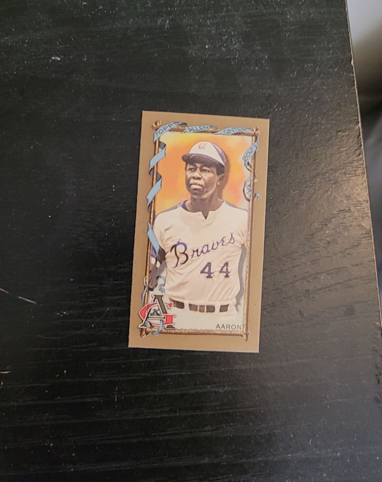 2023 Topps Allen & Ginter #83 Hank Aaron — front