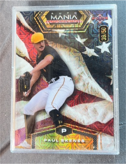 2024 Wild Card Auto Mania #AMAH-PS3 Paul Skenes — front