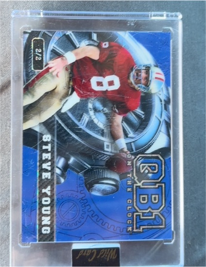2024 Wild Card QB1 On The Clock #1/2 Steve Young — front