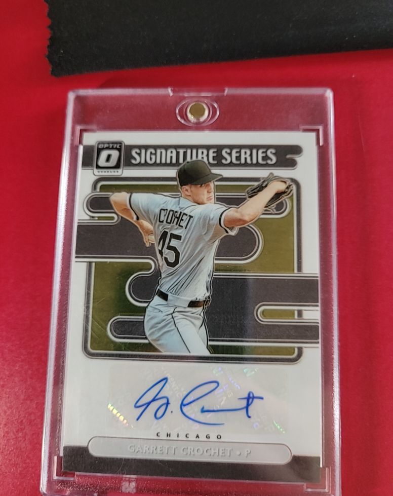 2021 Donruss Optic Signature Series #SS-GC Garrett Crochet — front