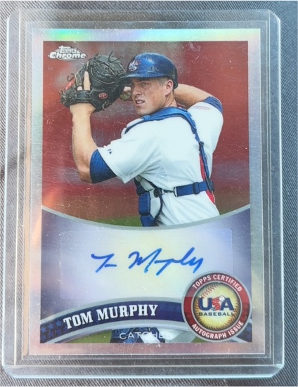 2011 Topps Chrome USA Baseball #USABB16 Tom Murphy — front