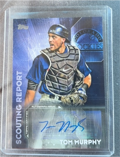 2016 Topps Scouting Report #SRA-TM Tom Murphy — front