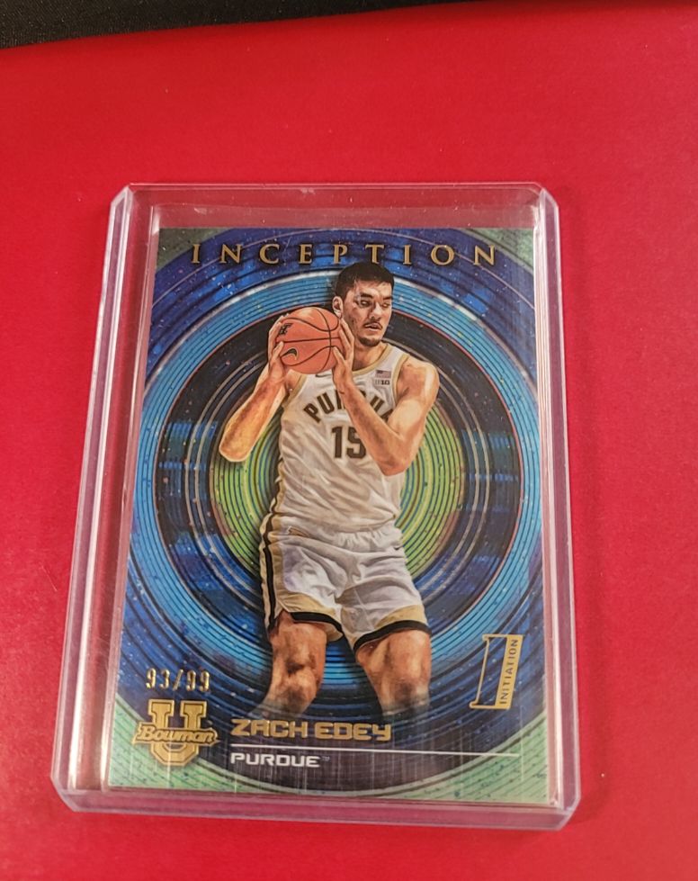 2022 Bowman Inception University #59 Zach Edey — front