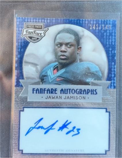 2013 Press Pass Fanfare #FF-JJ1 Jawan Jamison — front