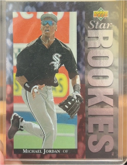 1994 Upper Deck #19 Michael Jordan Star Rookies — front