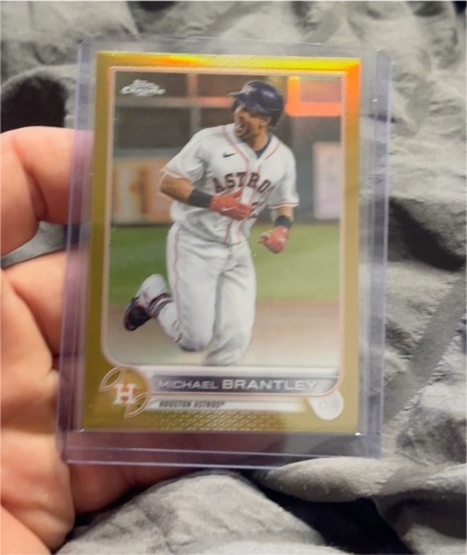 2022 Topps Series 1 #199 Michael Brantley — front