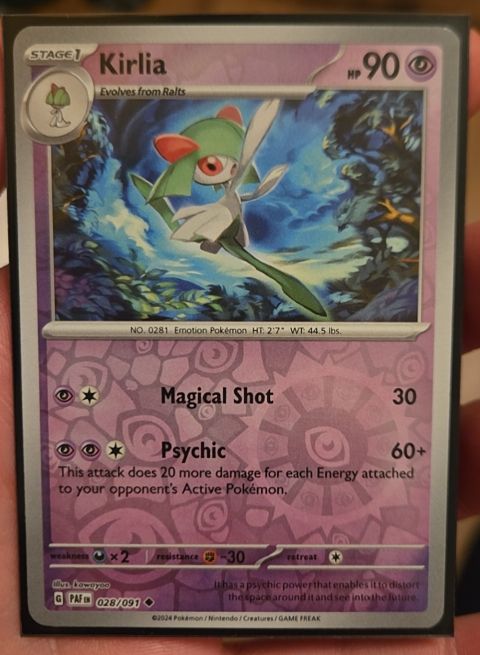 2024 Pokémon #028 Kirlia — front