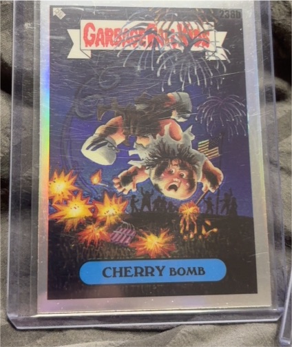2023 Topps Garbage Pail Kids Chrome Series 6 #238b Cherry Bomb — front