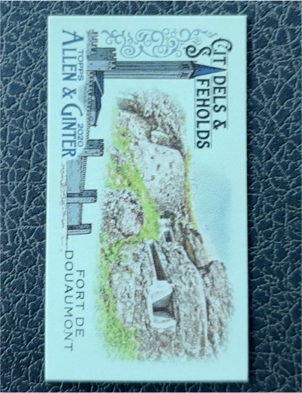 2020 Topps Allen & Ginter Citadels & Safeholds Mini #MCS15 Fort de Douaumont — front