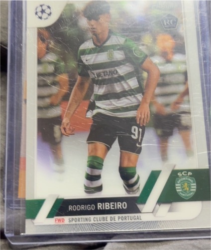 2022-23 Topps Chrome UEFA Club Competitions #194 Rodrigo Ribeiro — front