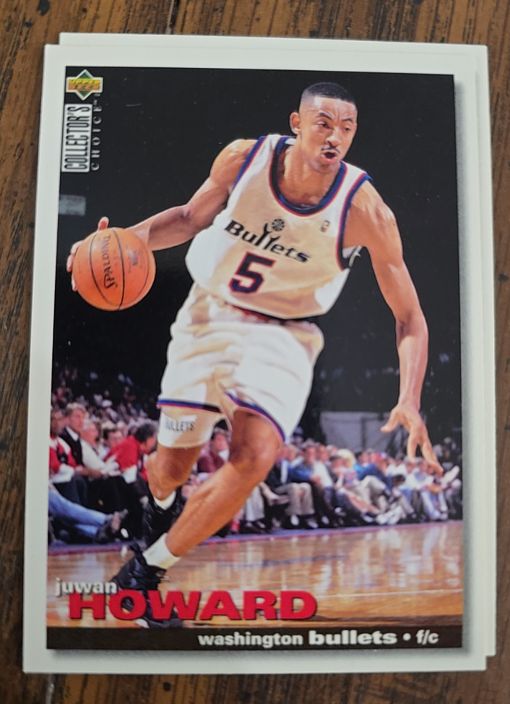 1995-96 Upper Deck Collector's Choice #38 Juwan Howard — front