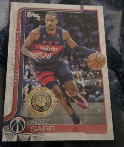 2025-26 Topps #96 Alex Sarr — front