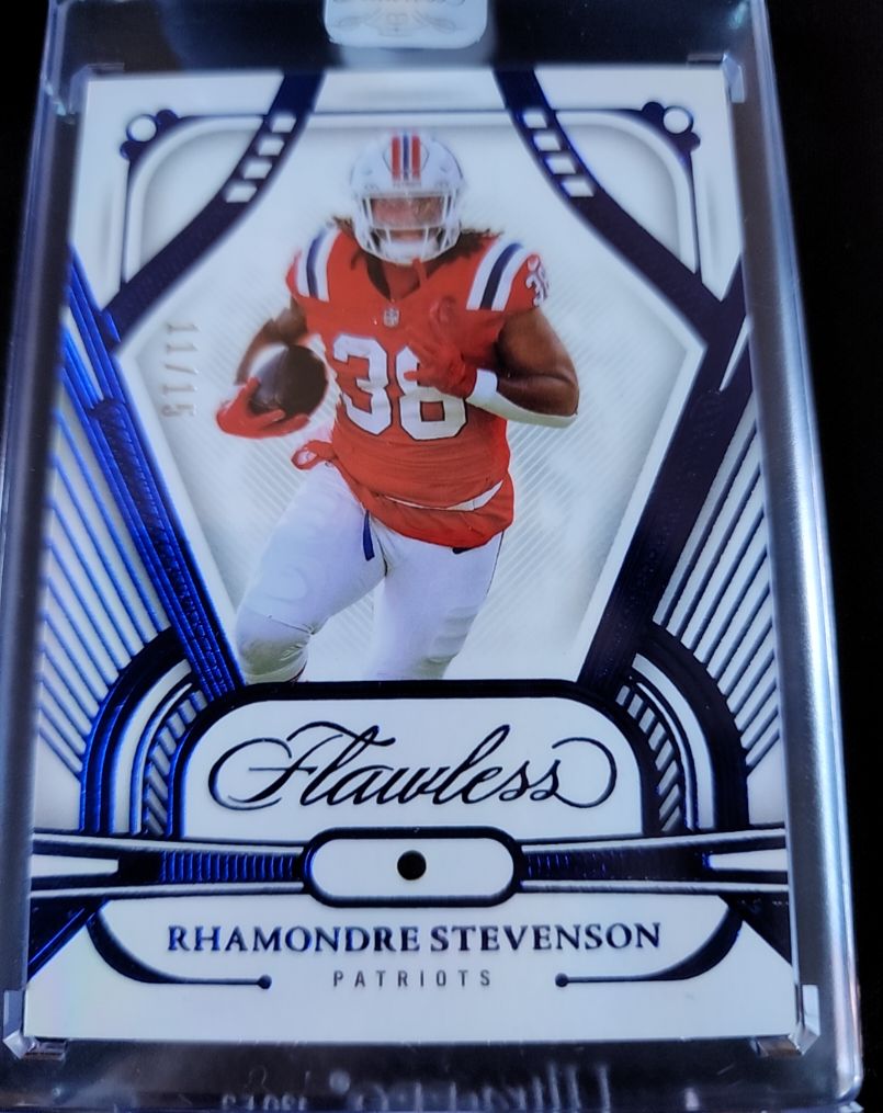 2024 Panini Flawless #38 Rhamondre Stevenson — front