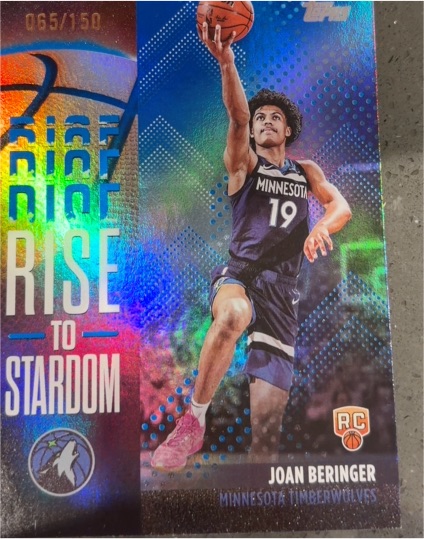 2025-26 Topps #RTS-17 Joan Beringer — front