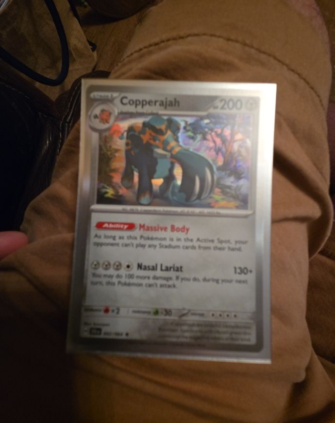 2024 Pokémon Scarlet & Violet Shrouded Fable #042 Copperajah — front