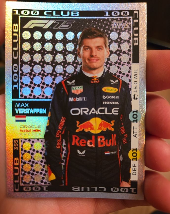 2025 Topps Turbo Attax #355 Max Verstappen — front