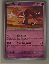 2024 Pokémon SV08: Surging Sparks #79 Mesprit — front