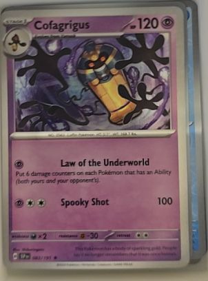 2024 Scarlet & Violet: Surging Sparks #083 Cofagrigus — front