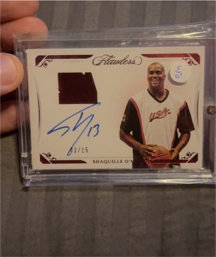 2013 Panini Flawless #03 Shaquille O'Neal — front