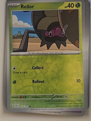 2024 Pokémon Scarlet & Violet #011 Rellor — front