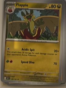 2024 Pokémon Scarlet & Violet SV08: Surging Sparks #139 Flapple — front