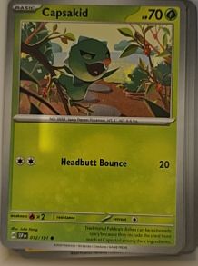 2024 Pokémon SV08: Surging Sparks #12 Capsakid — front