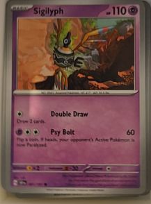 2024 Pokémon SV08: Surging Sparks #081 Sigilyph — front