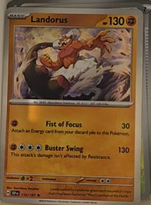 2024 Pokémon TCG Surging Sparks #110 Landorus — front
