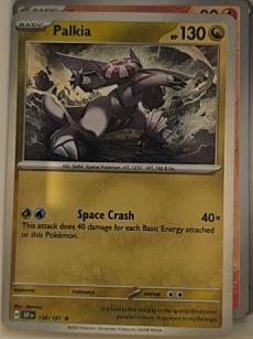 2024 Pokémon SV08: Surging Sparks #136 Palkia — front