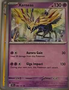 2024 Pokémon SV08: Surging Sparks #088 Xerneas — front
