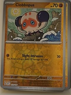 2024 Pokémon SV08: Surging Sparks #112 Clobbopus — front