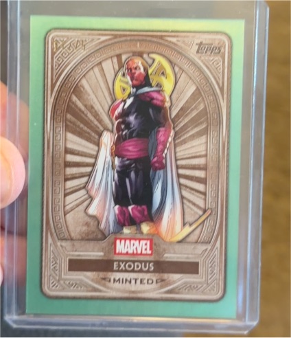 2025 Topps Marvel Minted #2 Exodus — front