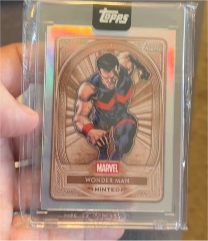2025 Topps Marvel Mint #33 Wonder Man Bronze — front