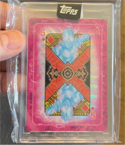 2025 Topps Marvel Mint Gambit 5 of Diamonds #5 of Diamonds — front