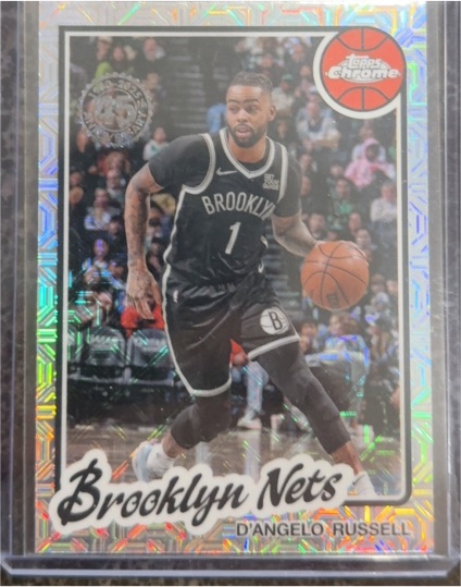 2025-26 Topps Chrome #TC-DR D'Angelo Russell — front