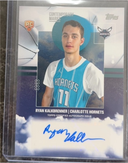 2025-26 Topps Contemporary Marks #CM-RK Ryan Kalkbrenner — front