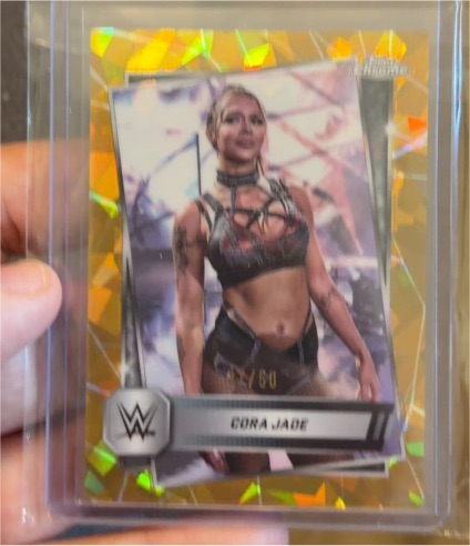 2025 Topps Chrome WWE #136 Cora Jade — front