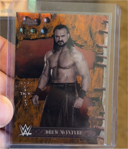 2025 Topps Chrome WWE x Cactus Jack #39 Drew McIntyre — front