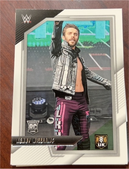 2022 Panini WWE NXT UK #88 Kenny Williams Rookie Card — front
