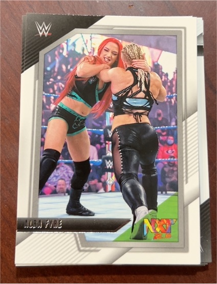 2022 Panini WWE NXT 2.0 #4 Alba Fyre — front