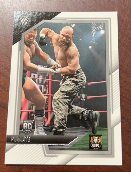 2022 Panini WWE NXT 2.0 #62 Primate Rookie Card — front