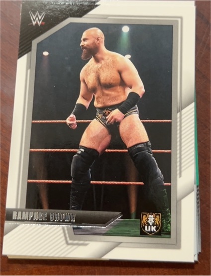 2022 Panini WWE NXT #40 Rampage Brown — front