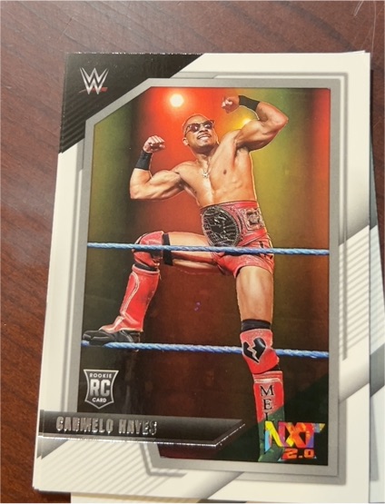 2022 Panini WWE NXT 2.0 #55 Carmelo Hayes — front
