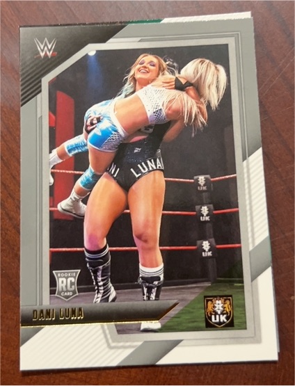 2022 Panini WWE NXT UK #22 Dani Luna Rookie Card — front