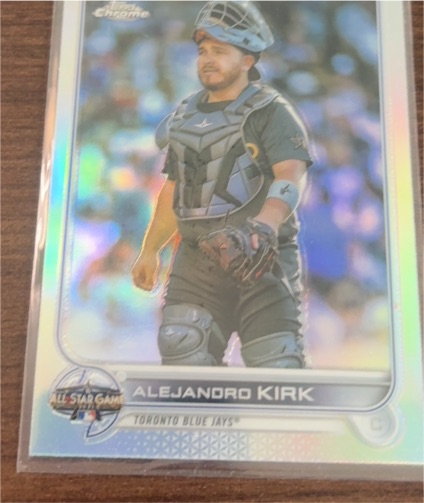 2022 Topps Chrome Update All-Star Game #ASG-6 Alejandro Kirk — front