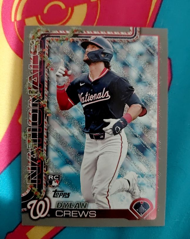2025 Topps Holiday #H46 Dylan Crews — front