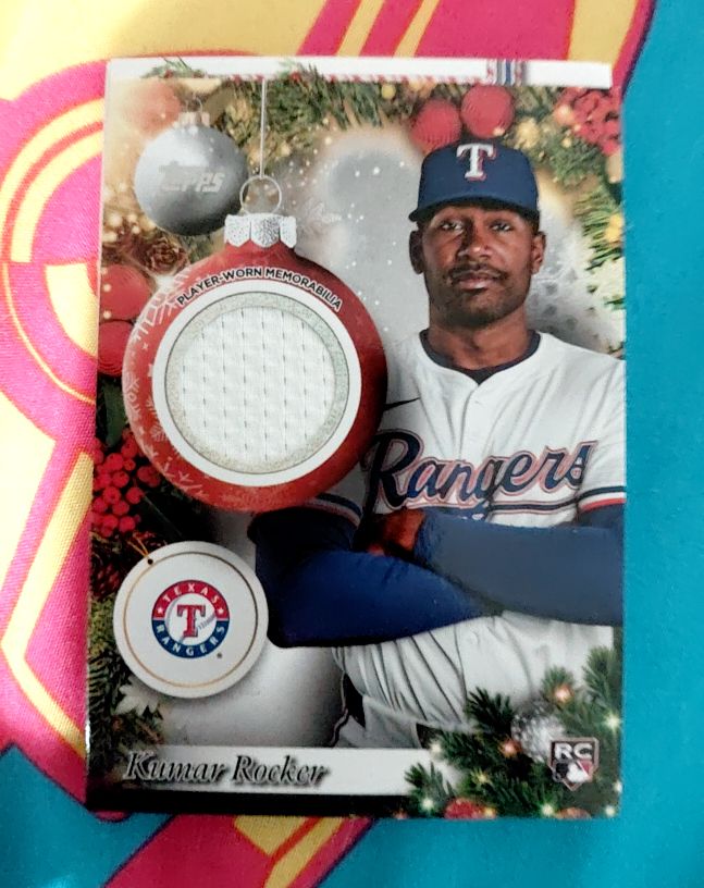 2025 Topps Holiday #PR-KR Kumar Rocker — front