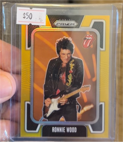 2025 Panini Prizm The Rolling Stones #47 Ronnie Wood — front