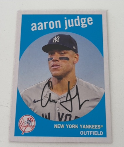 2025 Topps Heritage 25th Anniversary #H25-8 Aaron Judge — front