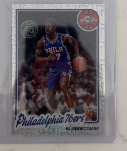 2025-26 Topps Chrome #TC-CE VJ Edgecombe — front